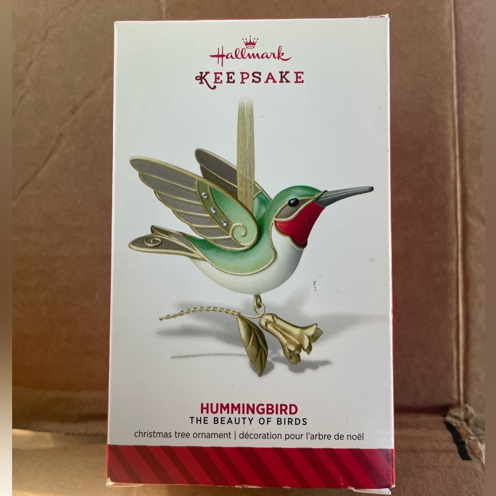 Hallmark keepsake hummingbird 2014